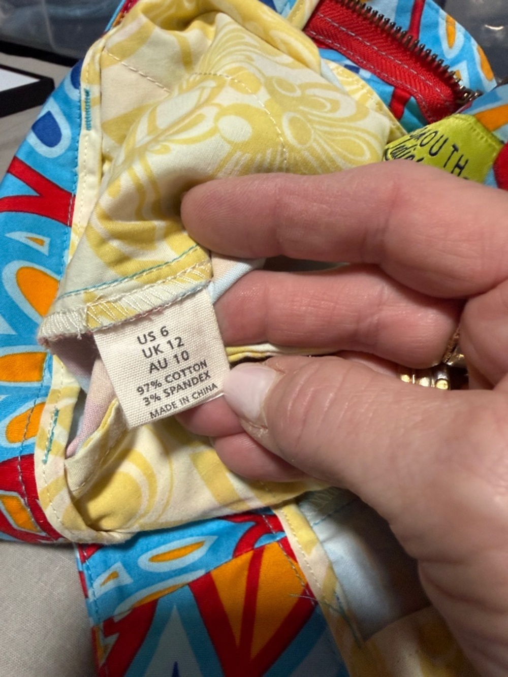 Loudmouth Colorful Golf Pants Size Ladies US6 - Picture 9 of 10